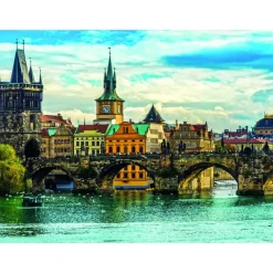 Educa Borrás Puzzles Y Construcciones*Puzzle 2000 Piezas Vistas De Praga