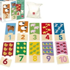 Diset Preescolar*Puzzle Duo 1-10