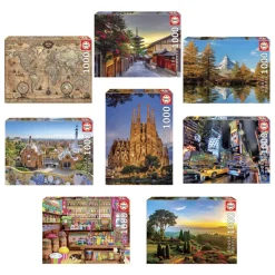 Educa Borrás Puzzles Y Construcciones*Puzzles 1000 Piezas Surtidos