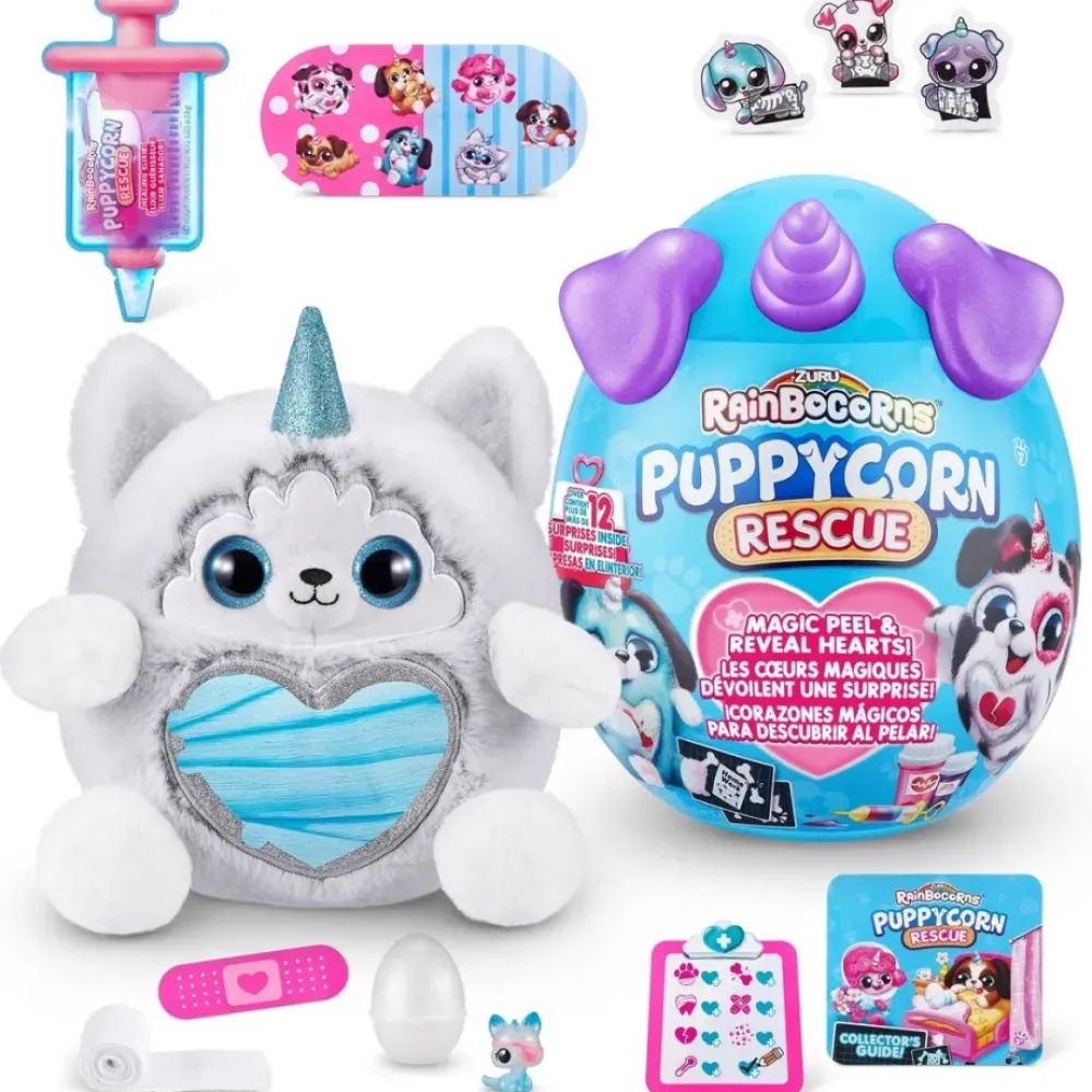 Bizak Munecas Y Peluches*Rainbocorns Puppycorn Rescue