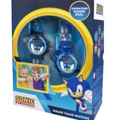 Kids Euroswan Electrónicos*Reloj Walkie Talkie 2 En 1 Sonic