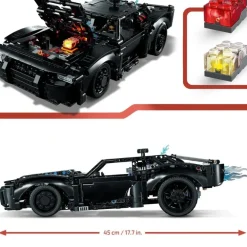 LEGO Puzzles Y Construcciones*Replica Coche The Batman: Batmovil De Juguete Technic Dc