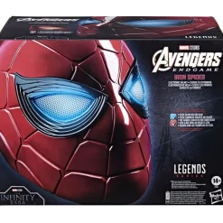 HASBRO FAN Muñecos Articulados*Replica Marvel Avengers Endgame Mascara Iron Spider Hasbro Marvel Legends Series