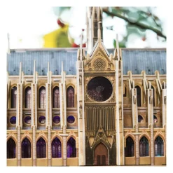 CubicFun Puzzles Y Construcciones*Rompecabezas 3D Notre Dame De Paris Con Luz Led