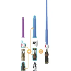 Hasbro Muñecos Articulados*Sable Star Wars Forge