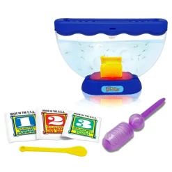 Bizak Juegos Educativos*Sea Monkeys Ocean Zoo Cofre Del Tesoro Con Luz