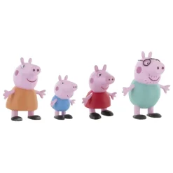 Comansi Muñecos Articulados*Set Coleccion Figuras Peppa Pig Family