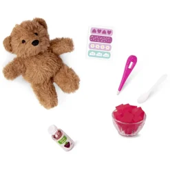 Our Generation Munecas Y Peluches*Set De Accesorios Get Well Soon Con Osito