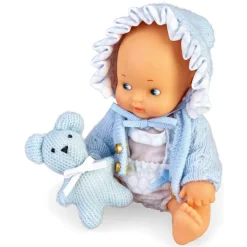 Barriguitas Munecas Y Peluches*Set De Bebe Con Ropita Azul Famosa