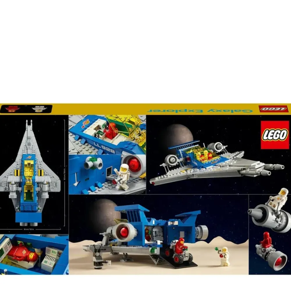 LEGO Puzzles Y Construcciones*Set De Construccion 90 Aniversario Galaxy Explorer Icons