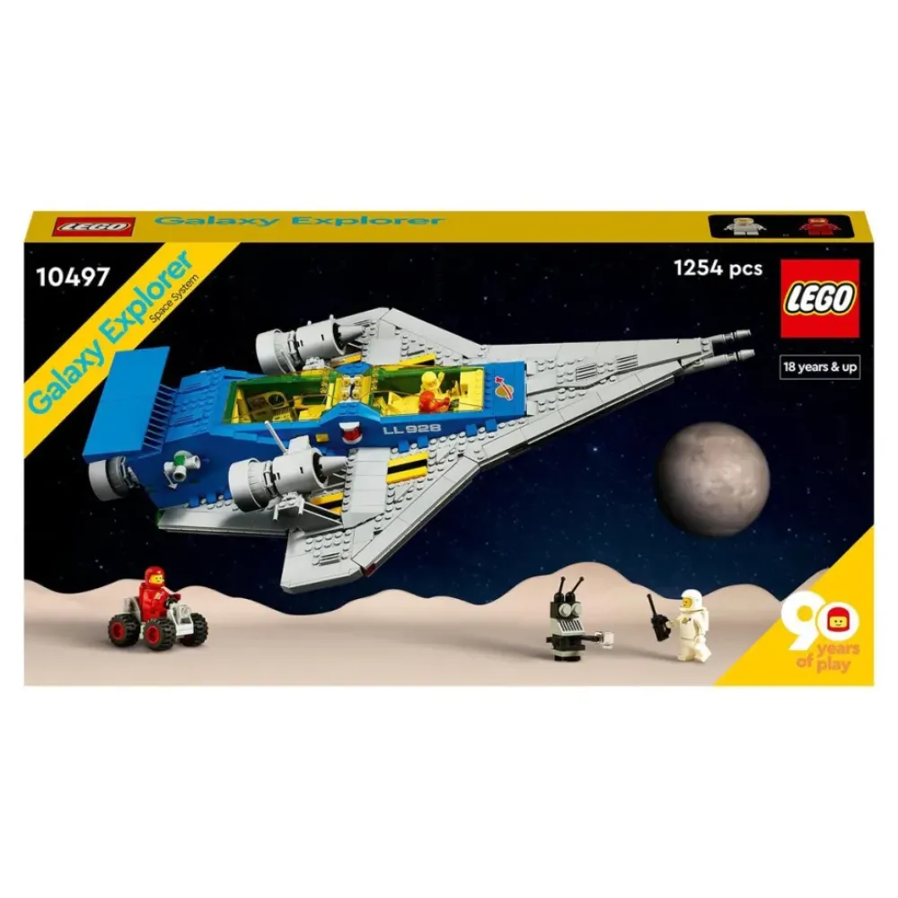 LEGO Puzzles Y Construcciones*Set De Construccion 90 Aniversario Galaxy Explorer Icons