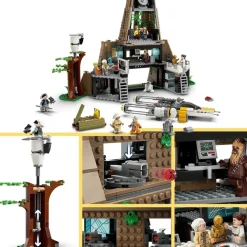 LEGO Puzzles Y Construcciones*Set De Construccion Base Rebelde De Yavin 4 Star Wars