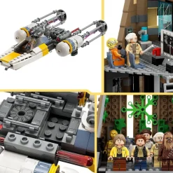 LEGO Puzzles Y Construcciones*Set De Construccion Base Rebelde De Yavin 4 Star Wars
