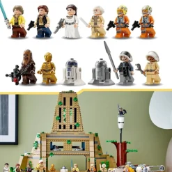 LEGO Puzzles Y Construcciones*Set De Construccion Base Rebelde De Yavin 4 Star Wars