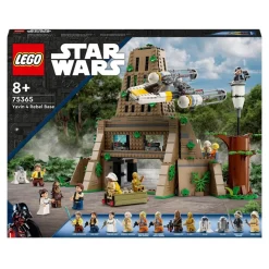 LEGO Puzzles Y Construcciones*Set De Construccion Base Rebelde De Yavin 4 Star Wars