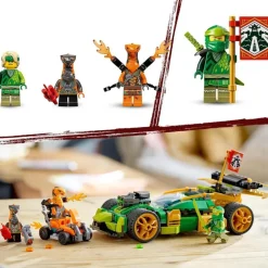 LEGO Puzzles Y Construcciones*Set De Construccion Coche Transformable Deportivo Evo De Lloyd Ninjago