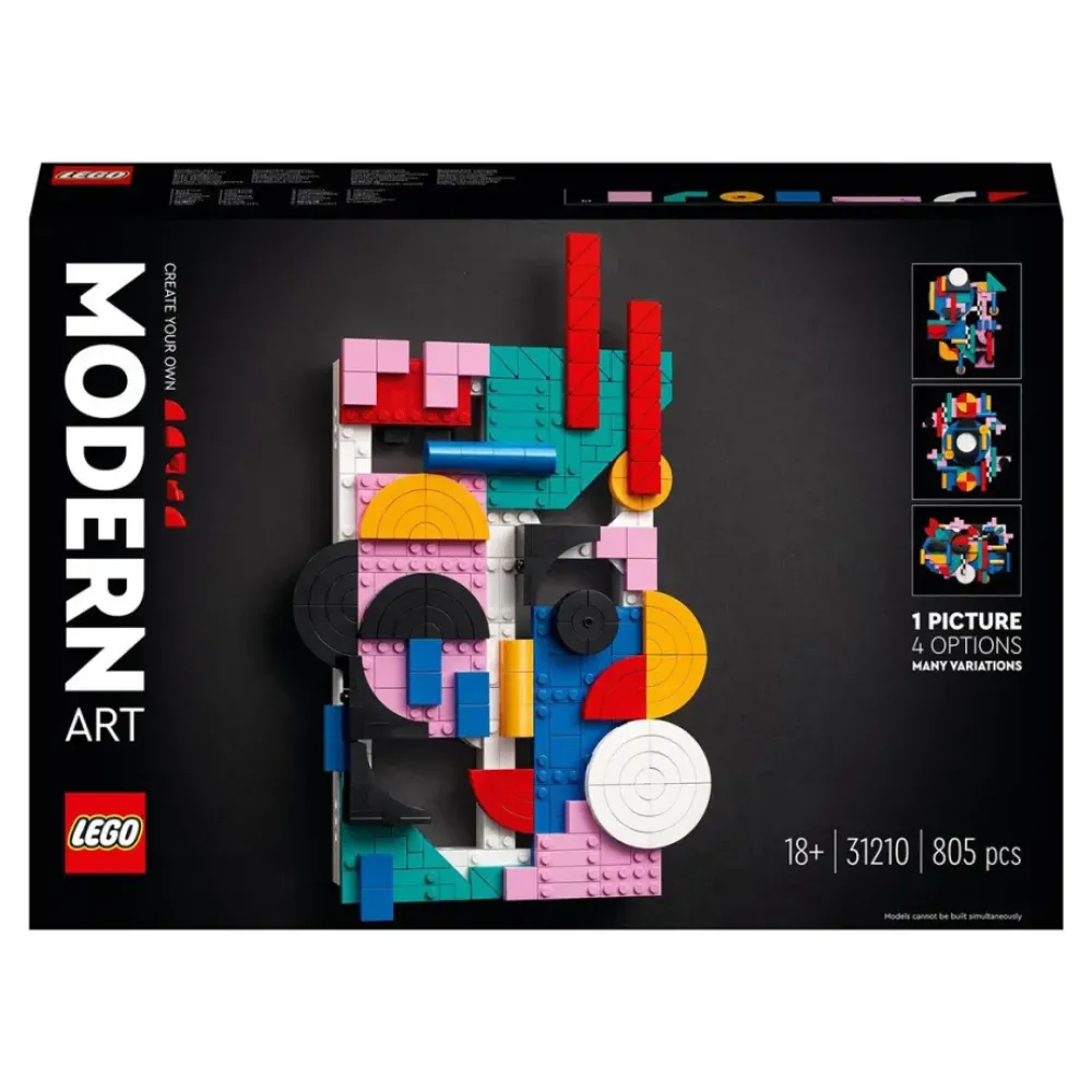 LEGO Puzzles Y Construcciones*Set De Construccion Crea Tu Arte Moderno Art