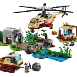 LEGO Puzzles Y Construcciones*Set De Construccion De Maquetas Rescate De La Fauna Salvaje: Operacion City Wildlife
