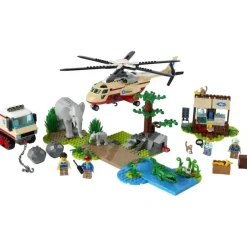 LEGO Puzzles Y Construcciones*Set De Construccion De Maquetas Rescate De La Fauna Salvaje: Operacion City Wildlife