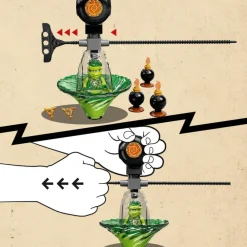 LEGO Puzzles Y Construcciones*Set De Construccion De Peonza De Juguete Entrenamiento Ninja De Spinjitzu De Lloyd Ninjago