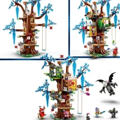 LEGO Puzzles Y Construcciones*Set De Construccion Edificio Casa Del Arbol Fantastica Dreamzzz