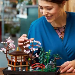 LEGO Puzzles Y Construcciones*Set De Construccion Jardin Meditativo Y Pacifico Japones Icons