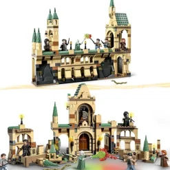LEGO Puzzles Y Construcciones*Set De Construccion La Batalla De Hogwarts Wizarding World Harry Potter