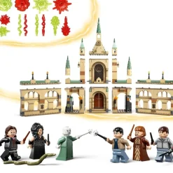 LEGO Puzzles Y Construcciones*Set De Construccion La Batalla De Hogwarts Wizarding World Harry Potter