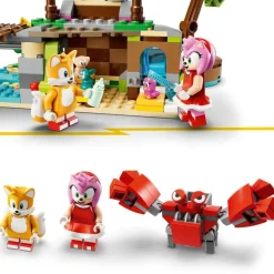LEGO Puzzles Y Construcciones*Set De Construccion Sonic: Isla De Rescate De Animales De Amy Gaming Sonic The Hedgehog