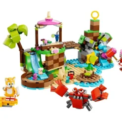 LEGO Puzzles Y Construcciones*Set De Construccion Sonic: Isla De Rescate De Animales De Amy Gaming Sonic The Hedgehog