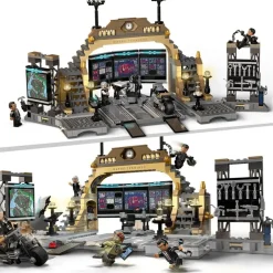 LEGO Puzzles Y Construcciones*Set De Construccion The Batman Batcueva: Combate Batman Contra The Riddler Dc