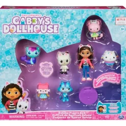 Gabbys Dollhouse Preescolar*Set De Figuras De Juguete Deluxe Gabby'S Dollhouse