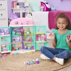 Gabbys Dollhouse Preescolar*Set De Figuras De Juguete Deluxe Gabby'S Dollhouse