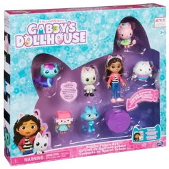 Gabbys Dollhouse Preescolar*Set De Figuras De Juguete Deluxe Gabby'S Dollhouse
