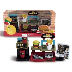 El Corte Inglés Jugar A Ser Mayor*Set De Hamburgueseria Con Pantalla Tactil Y Dispensador De Bebidas Con Circulacion De Agua Big Bang Burguer El Corte Ingles