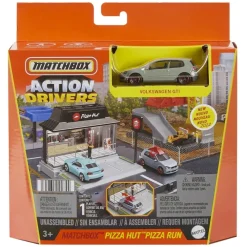 Matchbox Coches, Circuitos Y Radiocontrol*Set De Juego Surtido Para Pistas De Coches De Juguete Action Drivers Mattel