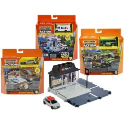 Matchbox Coches, Circuitos Y Radiocontrol*Set De Juego Surtido Para Pistas De Coches De Juguete Action Drivers Mattel