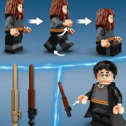 LEGO Puzzles Y Construcciones*Set De Juguete 2 Figuras Gigantes Para Construir Harry Potter Y Hermione Granger Wizarding World Harry Potter