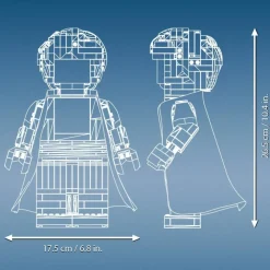 LEGO Puzzles Y Construcciones*Set De Juguete 2 Figuras Gigantes Para Construir Harry Potter Y Hermione Granger Wizarding World Harry Potter