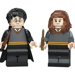 LEGO Puzzles Y Construcciones*Set De Juguete 2 Figuras Gigantes Para Construir Harry Potter Y Hermione Granger Wizarding World Harry Potter