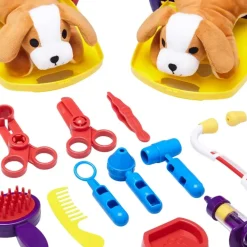 El Corte Inglés Munecas Y Peluches*Set De Veterinario Con Perro De Peluche, Transportin Y Accesorios Doctor Mascotas El Corte Ingles