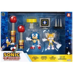 Sonic Muñecos Articulados*Set Diorama Con Figuras Y Accesorios