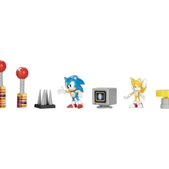 Sonic Muñecos Articulados*Set Diorama Con Figuras Y Accesorios