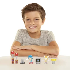 Sonic Muñecos Articulados*Set Diorama Con Figuras Y Accesorios