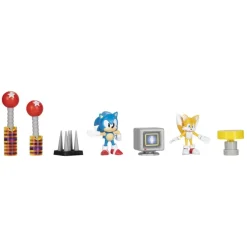 Sonic Muñecos Articulados*Set Diorama Con Figuras Y Accesorios