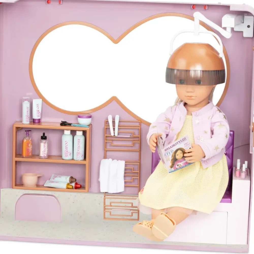 Our Generation Munecas Y Peluches*Set Trailer Peluqueria