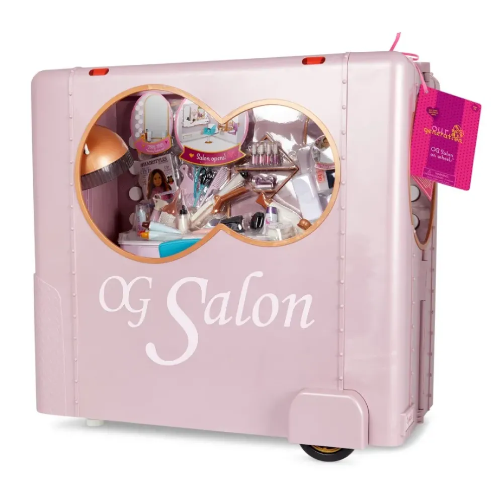 Our Generation Munecas Y Peluches*Set Trailer Peluqueria