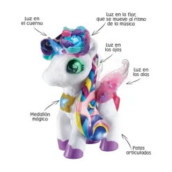 VTech Munecas Y Peluches*Skyla Maquillaje Magico, Unicornio De Peluche Mascota Interactiva
