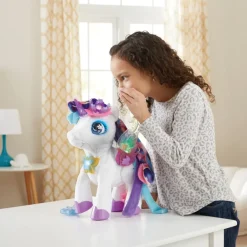 VTech Munecas Y Peluches*Skyla Maquillaje Magico, Unicornio De Peluche Mascota Interactiva
