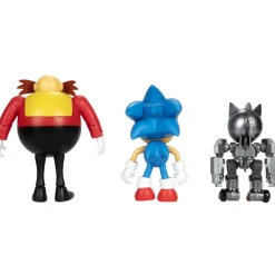 Sonic Muñecos Articulados* - Pack 30º Aniversario Con 3 Figuras De 10 Cm